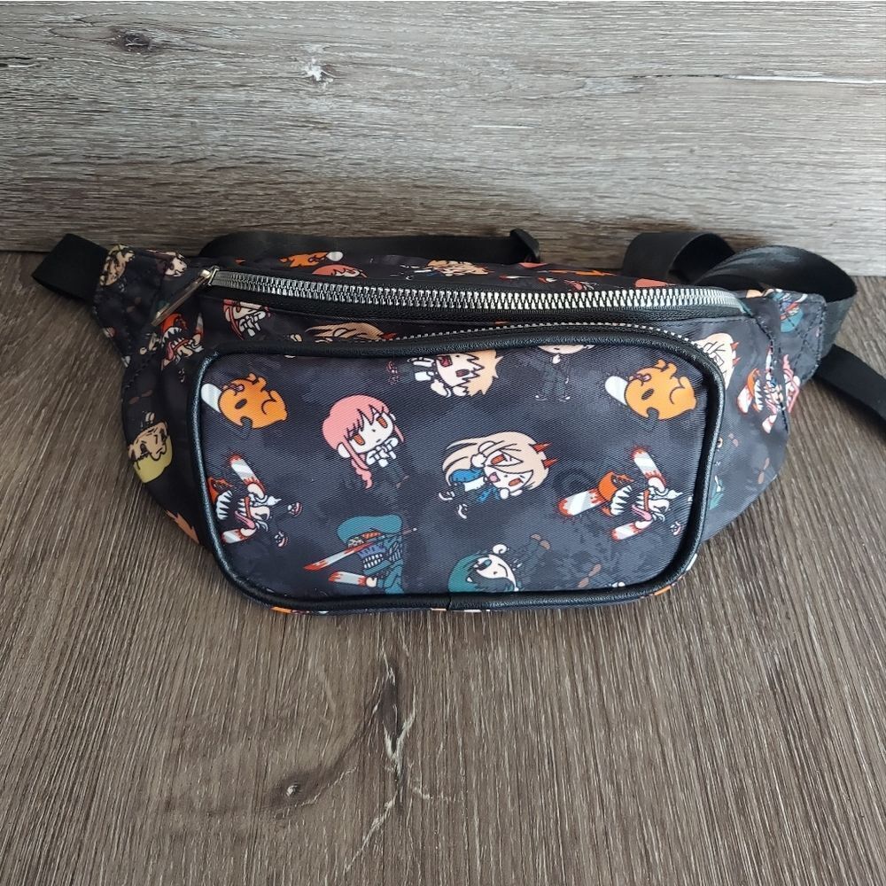 Chainsaw Man Character Allover Print Fanny Pack - BoxLunch Exclusive